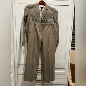 J.Crew cotton suit for summer